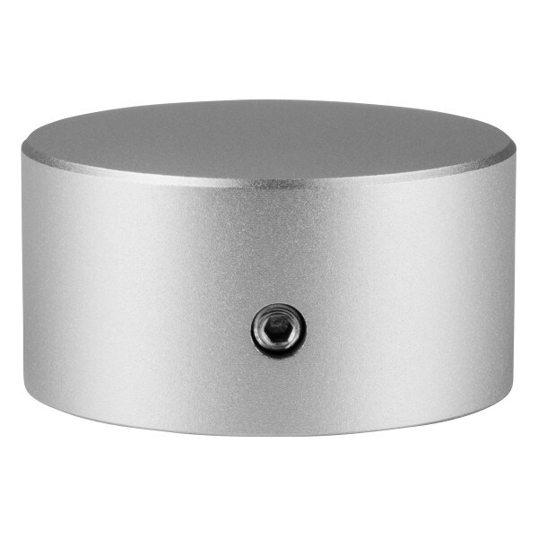 Main product image for Aluminum Amp Knob Silver 240-2218